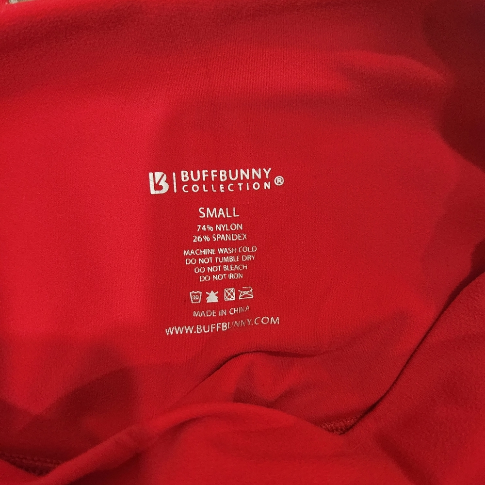 Buffbunny Red Activewear Leggings